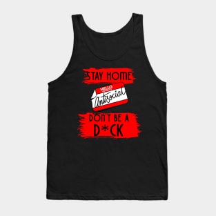 Stay Home Tank Top